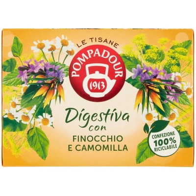 Pompadour bylinný čaj na trávenie 15 ks