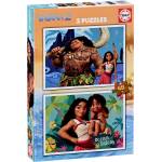 Educa Детски пъзел Educa от 2 x 48 части - Смелата Ваяна 2 (20102) - baby