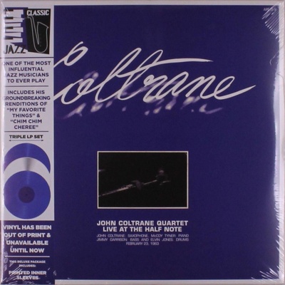 The John Coltrane Quartet - Live At The Half Note (Deluxe Edition) (3 LP) (3700477838447)