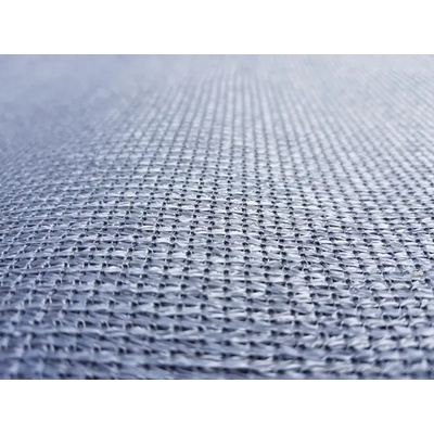 Мрежа Рафия 95% плътност - сребърно-сива, 140 гр. /кв. м