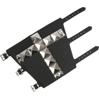 Image 1 of NNM Гривна 11 Ред С Голям Сребро пирамида кръст - wb376