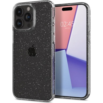 Spigen Гръб Spigen Liquid Crystal Glitter за iPhone 15 Pro Max - Прозрачен/блестящ