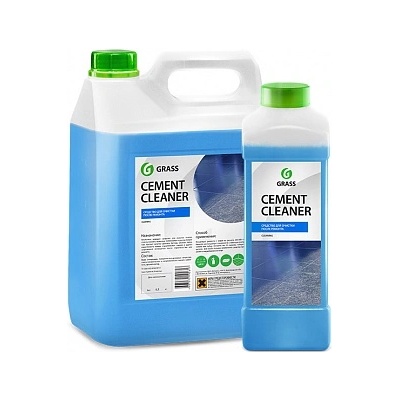 GRASS Cement cleaner - уникално ефикасен висококачествен препарат за измиване на следремонтни дейности - 6, 3 кг