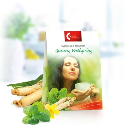 Eurona Sypaný bylinný čaj s ženšenem Cernyherbalist Special 40 g