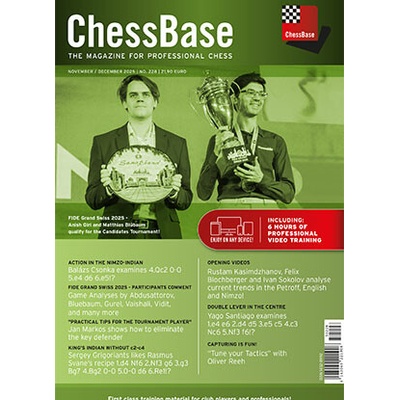ChessBase Magazine 228 - verzia na stiahnutie (anglicky, nemecky)