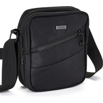 Taška přes rameno ROCK SB-0047 černá – Zboží Dáma