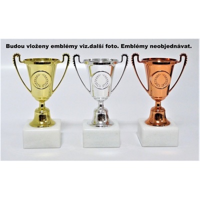 VIZINGR Kapr poháry 374-L208 374-L208/14 cm zlato