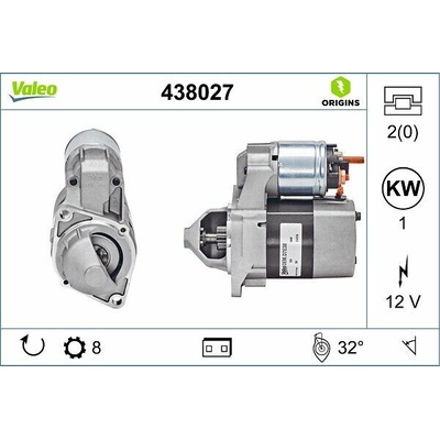 Štartér VALEO ORIGINS NEW OE TECHNOLOGY 438027