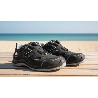 SAFETY JOGGER FLOW SPIN S1PS ESD NM SRC Sandále černá