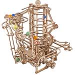 UGears Механичен 3D модел UGears Писта Спирален подемник за мраморни топчета