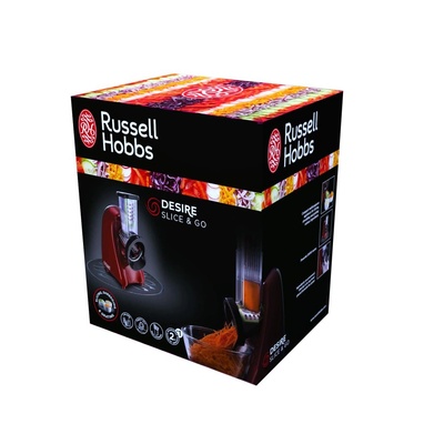 Russell Hobbs Ренде Russell Hobbs Desire 22280-56, 200 W, 3 Аксесоара, Червено (22280-56)