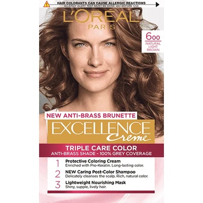 L'Oréal L'Oréal Еxcellence Боя за коса, 600 Natural Light Brown