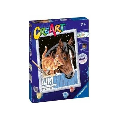Cre Art painting for children: Con and kitten 202171 RAVENSBURGER painting by numbers