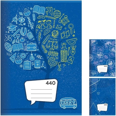 Junior Sešit 440 A4 čistý bílý