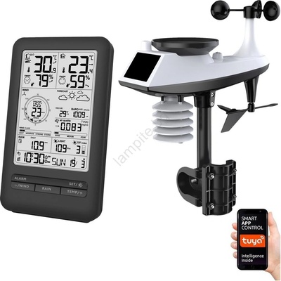 Solight TE92WiFi - Професионална метеостанция с LCD дисплей 2xAA Wi-Fi Tuya (SL1574)