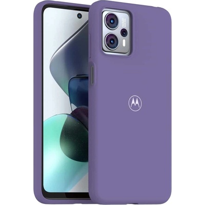 Motorola Калъф за Motorola Moto G13, силиконов, Motorola G13-SC-SFT-DBK, удароустойчив, лилав (G13-SC-SFT-DBK)