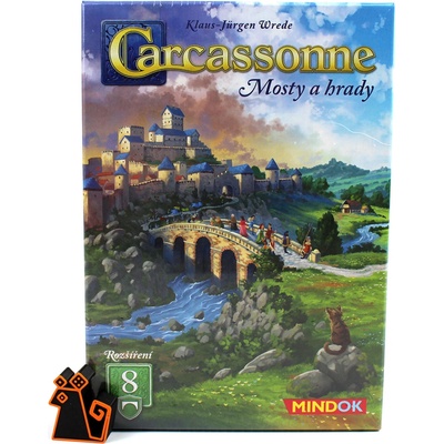 Mindok Carcassonne 8. rozšíření - Mosty a hrady (2025) – Zboží Dáma