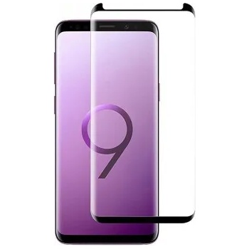 Samsung Стъклен протектор за целият екран XO Design FD1 3D за Samsung S9 Plus черен Smaller Version