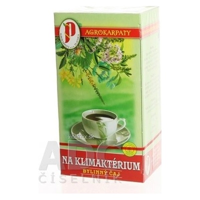 Agrokarpaty Na klimakterium bylinný čaj čistý přírodní produkt 20 x 2 g