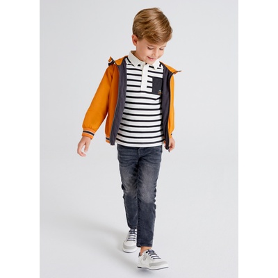 Mayoral Rifle Slim Fit MYRL COOL tmavě šedé