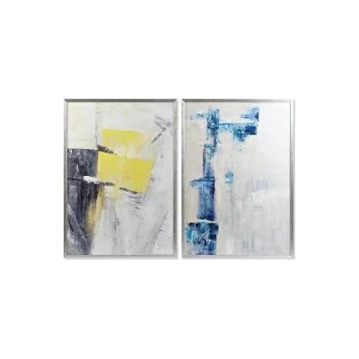 DKD Home Decor Картина DKD Home Decor Абстрактен (2 броя) (70 x 3 x 100 cm) 615c00