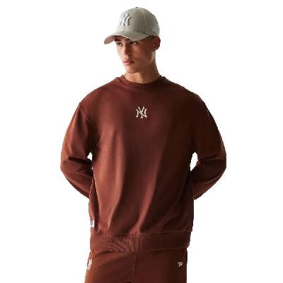 Блуза New era MLB Midi Le Oversized BB New York Yankees sweatshirt - Brown (Medium Brown)