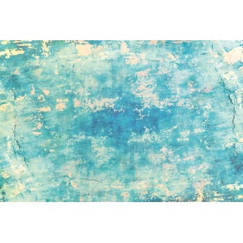 DIMEX ART s. r. o Флизелинов фототапет синя бетонна стена 375 x 250 см