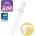Satisfyer Mощен презаредим масажор Satisfyer Double Wand-er с App и 2 накрайника