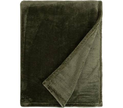 Homla polyester zelená deka 150x200