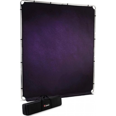 Manfrotto EzyFrame Vintage 2x2.3m Aubergine