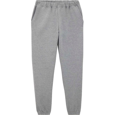 Gildan tepláky Softstyle Midweight Adult Pocket tmavě šedý melír