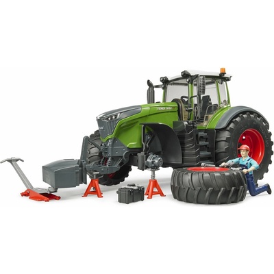 Bruder 4041 Traktor Fendt 1050 Vario s mechanikom a dielenským náradím 1:16