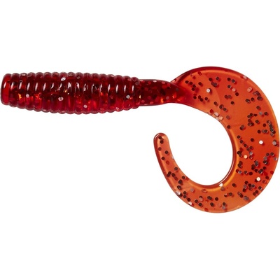 Ron Thompson Grup Curl Tail UV Red Silver 5,5cm