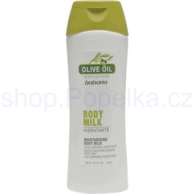 Babaria Olive hydratační mléko (Moisturizing Body Milk) 400 ml