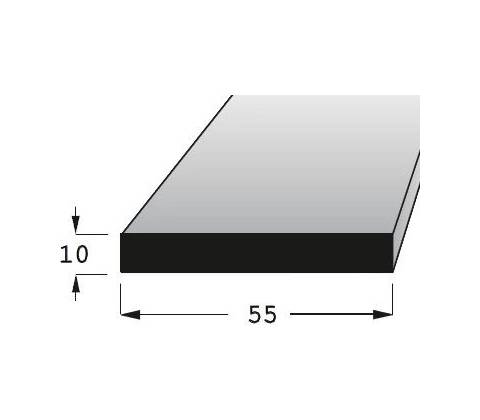 Hranolek 55x10mm, délka 200cm