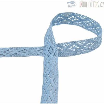 Krajka paličkovaná světle modrá, šíře 20 mm – Hledejceny.cz