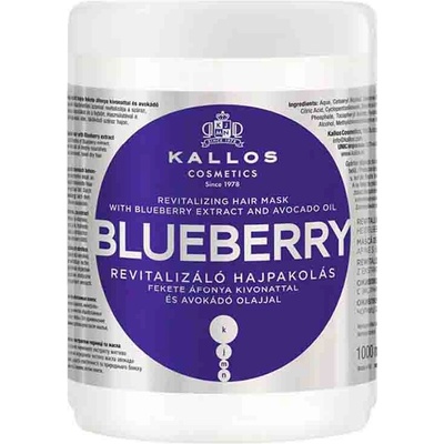 Kallos KJMN Blueberry Revitalizing Hair Mask 1000 ml