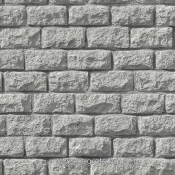 Image 1 of Тапет винил Тухла 2 3d сив