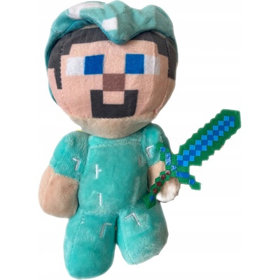 bHome Minecraft Steve diamantový 21 cm