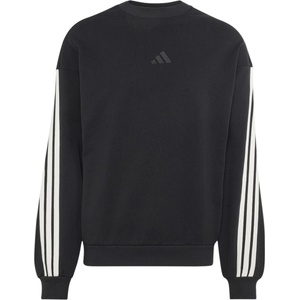 Adidas Мъжки пуловер adidas Adidas Kit 3-Stripes Sweatshirt Jumper - Black / Off White - размер XXL (017-4662-0115)