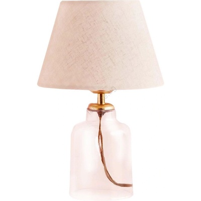 ASIR GROUP Настолна лампа AYD 1xE27/40W/230V кремава/прозрачна (AS2842)