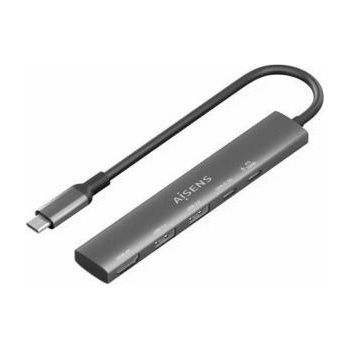 AISENS USB извод Aisens USB-C DOCK 5 EN 1 GRIS Сив 100 W