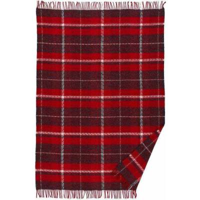 Klippan Vlněný pléd Snuggle red 130x200