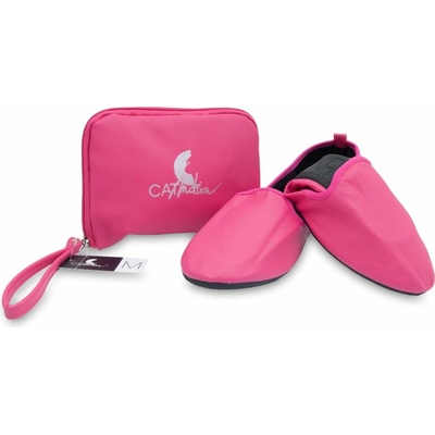 CatMotion skladacie mokasíny do kabelky Fuchsia