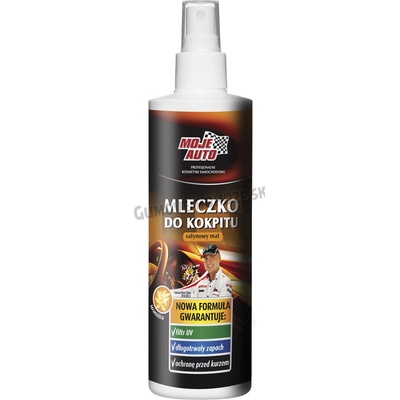 Moje Auto Čistiace mlieko na matné plasty Vanilka 300 ml