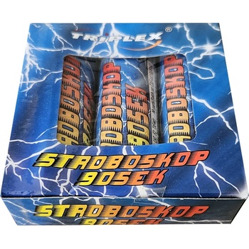 Stroboskop bílý 90 s 3 ks