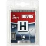 Novus Скоби за такери Type H37, 10.6х14х0.75 мм, 1000 бр. Novus (042-0373)