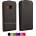 HTC One M9 Флип Кожен Калъф + Протектор