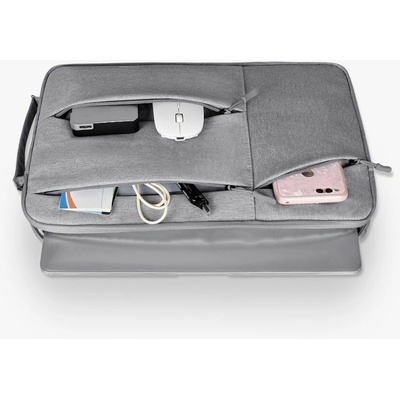 TECH-PROTECT POCKET LAPTOP 13 DARK sivé