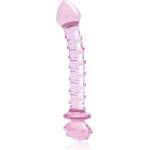 DreamToys Glaze Glass 9" Rosebud Spiral G-spot дилдо 22.5 см